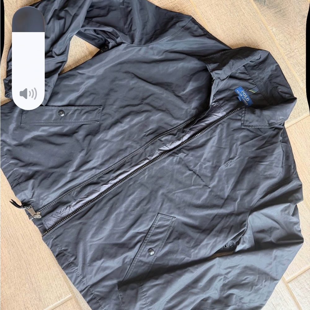 Polo Ralph Lauren Men's Black Windbreaker size Large